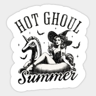 Hot Ghoul Summer Sticker